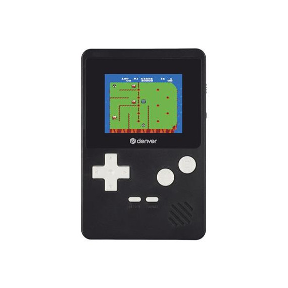 DENVER Consola 2.5" Lcd Gamepad GMP-290 con 200 Juegos Incorporados a Pilas