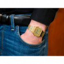 CASIO A158WETG-9 Reloj Digital Dorado Vintage – Estilo Retro, Luz Led, Acero Inoxidable, Wr