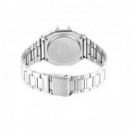CASIO A164WA-1V Reloj Digital Retro Acero Inoxidable – Luz, Alarma, Crono, Wr