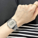 CASIO A168WA-8AY Reloj Digital Unisex – Acero Inoxidable, Estilo Retro Vintage, Luz El, Wr, Cronómetro