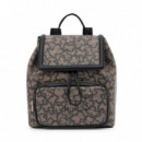 Mochila TOUS Kaos Icon Negro Multicolor con Logo