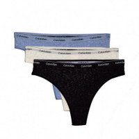 Pack de 3 Braguitas Brasileñas de Encaje  CALVIN KLEIN