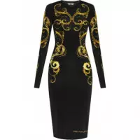 Vestidos Placed Dress Organzino  VERSACE