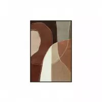 Cuadro Abstracto Ocre Gris  PÉREZ ÁVILA