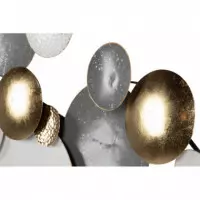 Adorno Pared Dorado Marron  PÉREZ ÁVILA