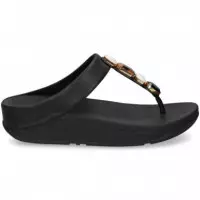 Esclava Piedras Piel Negro  FITFLOP
