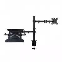 Soporte de Mesa Monitor/portatil TOOQ DB1200TN-B 13-32 2 Brazos Black