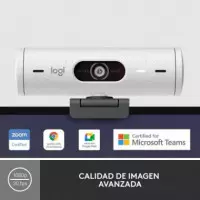 Webcam LOGITECH Brio 500 Fhd Usb-c White