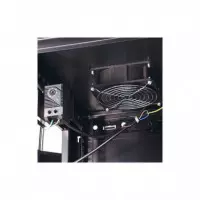 Armario Rack POWERGREEN 15U 60X45 Termostato + Ventiladores + 1 Bandeja