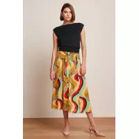 Falda KING LOUIE Judy Harvest Yellow Falaise