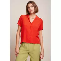 Blusas y Camisas Blusa KING LOUIE Bella Sista Fire Red