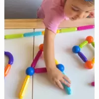 Construcción Magnética Ima Bars Baby 24 Piezas  BRAINTOYS