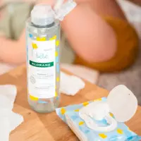 Lingettes Nettoyantes Douces 
toallitas Corporales Suaves  KLORANE