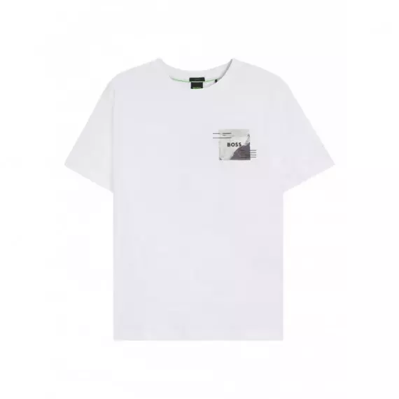 Camiseta BOSS Tee Stripe Zone 50548093/100, tallas XL a 3XL - imagen 1