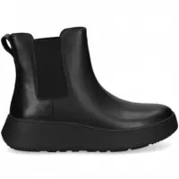 Botin Elasticos Lados Piel Negro  FITFLOP