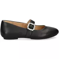 Mercedes Hebilla Stras Piel Negro  FITFLOP