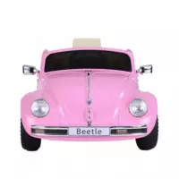 Coche Bateria Vw Beetle Rosa