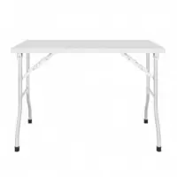Mesa de Trabajo Inox Plegable LARRYHOUSE 100X60X80 Cm