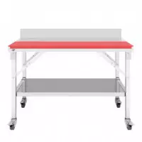 Mesa de Trabajo Inox con Placa de Corte LARRYHOUSE 120X60X80 Cm