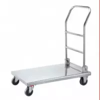 Carro Transporte Inox LARRYHOUSE 45X72X85 Cm