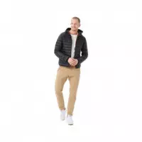 Chaqueta Plumón Negra con Capucha Nico – JOTT Ligera