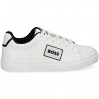 Banda Boss Deportivo Piel Blanco  HUGO