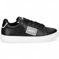 Banda Boss Deportivo Piel Negro  HUGO