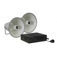 Bocina FONESTAR Pack 2 BOC.FE-1210 + Amplificador