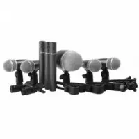 Microfono EIKON Bateria Set 8 Pc con Estuche