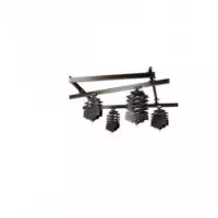 NANLITE Kit Railes de Techo 3X3 con 4 Pantografos