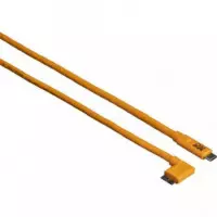 Tetherpro Cable Usb-c a Micro-b Right Angle ( 4.6M ) Ref. CUC33R15-ORG  TETHERTOOLS