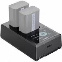 SMALLRIG Cargador de Baterías 4081 NP-FW50