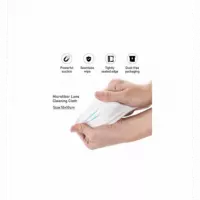 VSGO 20 TOALLITAS MICROFIBRA LIMPIEZA LENTE V-CL01