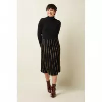 Faldas Falda KING LOUIE de Punto Plume Black