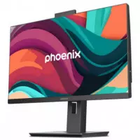 Ordenador PHOENIX Aio 27" I5 12400/8GB DDR5/SSD500/WIFI/WEBCAM/ERGO/W11P Black