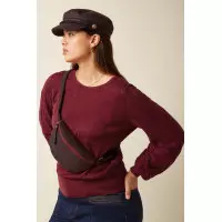 Bolsos Bolso KING LOUIE Tweedy Bordeaux Red