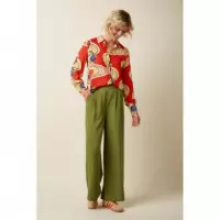 Pantalones Mujer Pantalón KING LOUIE Irma Woodbine Green