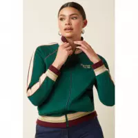 Chaquetas Mujer Chaqueta KING LOUIE Lila Coljack Botanical Green