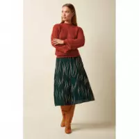 Faldas Falda KING LOUIE Juno Pine Green - Twirl