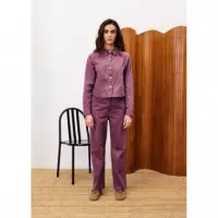 Pantalones Mujer Pantalón FRNCH Pepper Purple