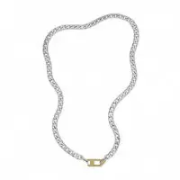 Collar Plateado  DIESEL