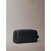 Embossed Emblem Washbag Black  CALVIN KLEIN