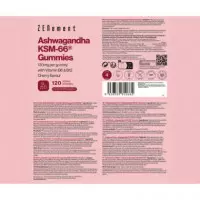 ZN- ASHWAGANDHA GUMMIES KSM-66® 120 MG - 120 GUMMIES