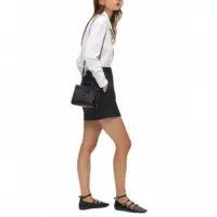 KARL LAGERFELD - K/rsg Mn Square Tote Peb Emb - 999 - B1W30042/999