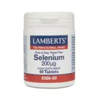 LAMBERTS Selenio 200 µg 60 Comprimidos