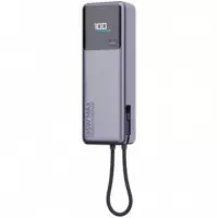 XIAOMI Power Bank 165W 10000MAH con Cable Integrado Gris