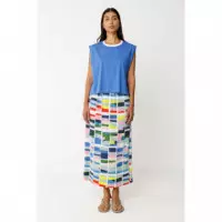 Camisetas Mujer Camiseta SKFK Zuntz Azul