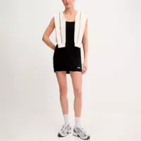 VESTIDO STELLA RIB SHORT