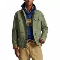 POLO RALPH LAUREN - WOVEN-SPORT SHIRT-SHIRT - 7072 OLIVE X - 710P03885001/7072 OLIVE X