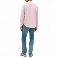 TOMMY HILFIGER - PIGMENT DYED LI SOLID RF SHIRT - TOL - F|MW0MW41530/TOL
